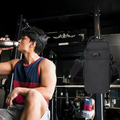 Magnetic Sports Bag with Phone & Water Bottle Pouch